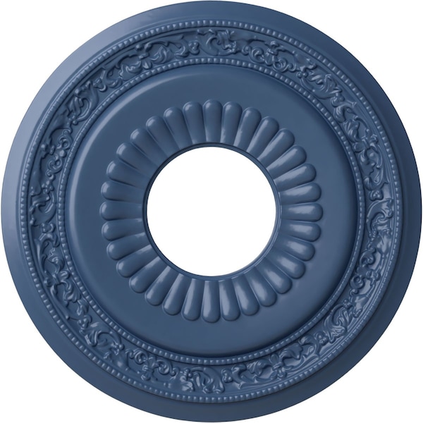 Ekena Millwork Lauren Ceiling Medallion (Fits Canopies up to 6 1/4"), 20 5/8"OD x 6 1/4"ID x 1 3/8"P, Americana CM20LNAMF - main